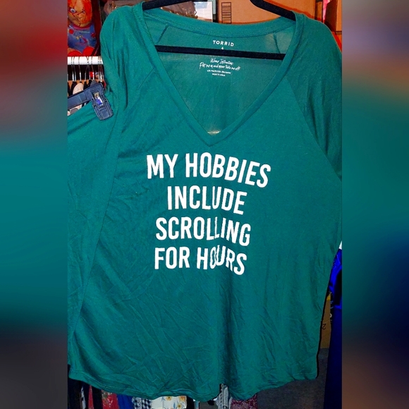 torrid Other - Torrid Graphic Raglan Long Sleeve Top